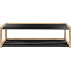 WoodMan Wandregal Slussen Schwarz