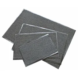 Spetebo Schmutzfangmatte grau - 80 cm - Fußmatte Fußabtreter Türmatte Außen