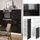 Vicco Küchenzeile R-Line 180 cm Schwarz Hochglanz/Weiß