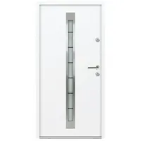FM Türen Nebeneingangstür ATU56-520  (100 x 207 cm, DIN Anschlag: Rechts, Weiß)