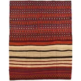 KUHFELL online & NOMAD Orientteppich Feiner Vintage Kelim 167 x 128 cm, 100% Wolle, Handgewebt, Pflanzliche Farben