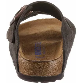 Birkenstock Arizona Weichbettung Veloursleder mocca 42