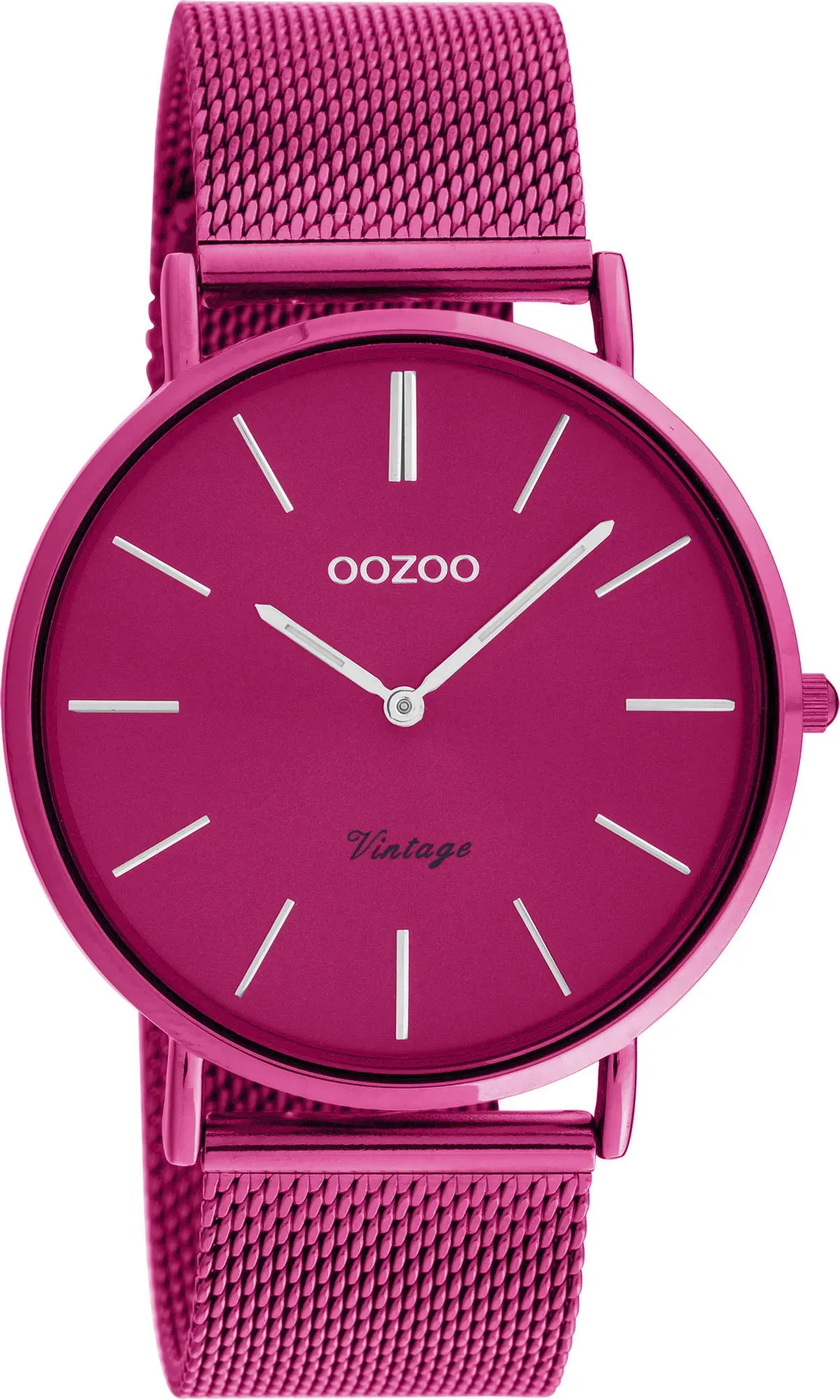 Quarzuhr OOZOO "C20275" Armbanduhren pink Damen Quarzuhren