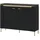Quartier Kommode Norica 110,4 x 87,3 x 40 cm Schwarz
