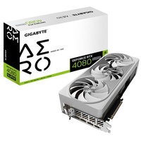 Gigabyte GeForce RTX 4080 SUPER Aero OC 16G, 16GB GDDR6X, HDMI, 3x DP (GV-N408SAERO OC-16GD)