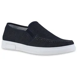 Herren Klassische Slippers in Dunkelblau