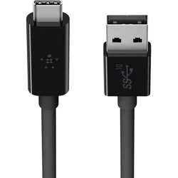 Belkin 3.1 USB-A to USB-C Cable - USB-Kabel - USB Typ A (M) bis USB-C (M) - USB ...