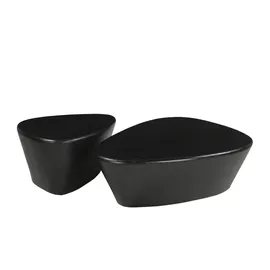 SIT Möbel Couchtisch schwarz Mangoholz 107 x 30 x 78 cm