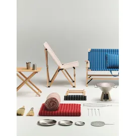 HAY Outdoor Market Speiseteller 2er Set Silber