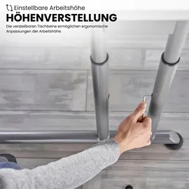 bümö Schreibtisch Eiche Nachbildung / Graphit