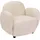 MCW Sessel MCW-P33 Chenille 330 g/m2 75 x 80 x 80 cm Beige