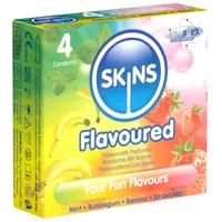 Skins Condoms Skins *Flavoured* Fun Flavours Kondome 4 St