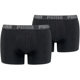 Puma Basic Boxer black/black S 2er Pack