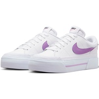 Nike SPORTSWEAR Court LEGACY Lift Gr. 40.5 lila (white, rush) Schuhe Plateausneaker Skaterschuh Sneaker low Bestseller