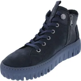 WALDLÄUFER H-Livia Schnürstiefel Blau - 41 EU Weit