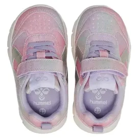 hummel Crosslite Glitter Sneaker Grau/Pink/Rosa 21