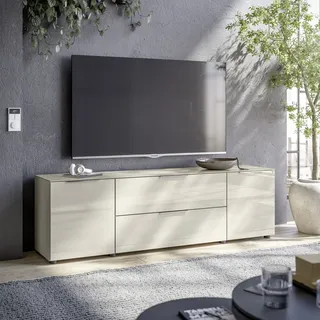 HBZ Santorin Lowboard 180x55x40 cm Beige Holzwerkstoff
