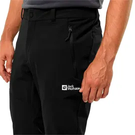 Jack Wolfskin Holdsteig Pants M Softshellhose Schwarz 50