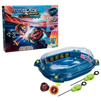 Hasbro Beyblade Burst Quad Strike Thunder Edge Battle Set, Battle Set mit Beystadium-Arena, 2 Kreiseln und 2 Startern, ab 8