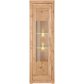 vogl möbelfabrik Vitrine Höhe 202 cm braun