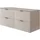 Rodan Waschbeckunterschrank mit Platte | Kaschmir | 120/57/46cm | Badezimmerschrank