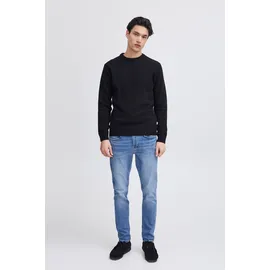 CASUAL FRIDAY Strickfleece-Pullover anthrazit schwarz 3XL