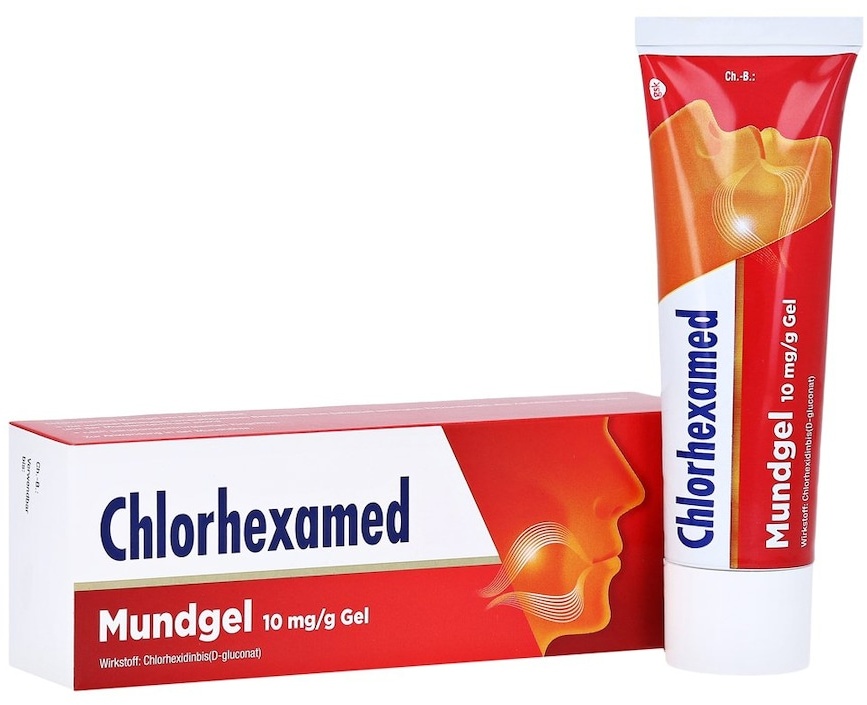 Chlorhexamed Mundgel 10 mg/g Gel Herpes 05 kg