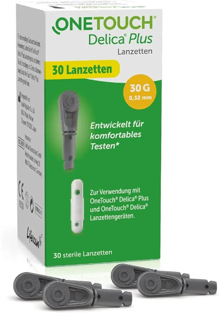 OneTouch Delica Plus 1x30 Nadellanzetten 30 St