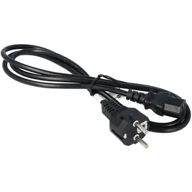 goobay 68605 / Kaltgeräte-Anschlusskabel, 1,5 m, Schwarz