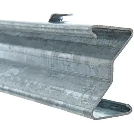 Estexo Weidezaun Pfosten 10 x 195 cm Silber/Metall