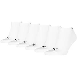 Puma Sneakersocken 3er Pack Weiß 43-46