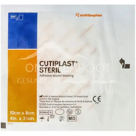 Cutiplast Steril 8x10cm 1 Stück