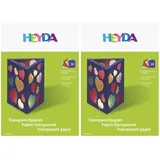 Heyda - 2x Transparentpapier