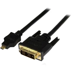 StarTech.com 1m Micro HDMI auf DVI Kabel - micro HDMI Typ-D / DVI-D Adapterkabel