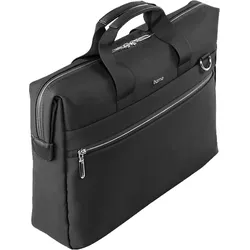 HAMA Ultimate Laptop-Tasche Umhängetasche für Universal Polyester, Schwarz