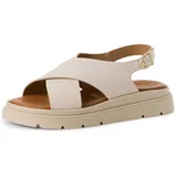 TAMARIS Sandalette Damen, Keilabsatz beige,EU 38