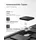 Inateck Magic Keyboard für iPad 10 (10,9 Zoll) und 11 (11 Generation) Schwarz