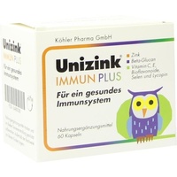 Köhler Pharma Unizink Immun Plus Kapseln 60 St.