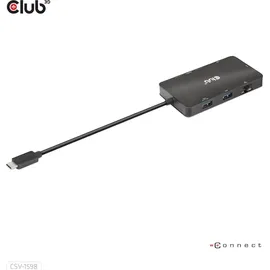 Club 3D Dockingstation - USB-C 3.2 Gen 2 - 2 x DP