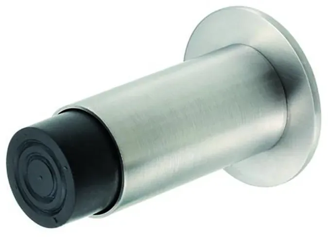 Türpuffer KWS 2064, 80 mm Länge, mit gefedertem Gummi, Wandmontage