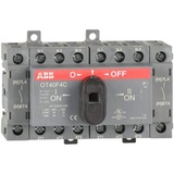 ABB OT40F4C 1SCA104934R1001 Modularschalter, Grau/Schwarz/Rot, Estándar