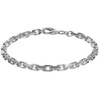 trendor 08633 Armband für Männer 925 Sterlingsilber Anker 21 cm