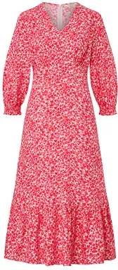 Tchibo - Maxikleid mit Print - Pink - Gr.: 38 - pink - 38