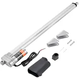 Vevor 3000N Linear Actuator DC 12V Linearantrieb IP65 Elektrischer Linearmotor 500mm Hublänge Geräuschpegel ≤60dB Elektrische Türöffner 5mm/s Fahrgeschwindigkeit Lineartechnik Verstellantrieb