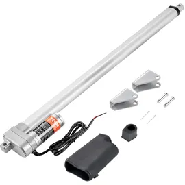 Vevor 3000N Linear Actuator DC 12V Linearantrieb IP65 Elektrischer Linearmotor 500mm Hublänge Geräuschpegel ≤60dB Elektrische Türöffner 5mm/s Fahrgeschwindigkeit Lineartechnik Verstellantrieb