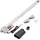 Vevor 3000N Linear Actuator DC 12V Linearantrieb IP65 Elektrischer Linearmotor 500mm Hublänge Geräuschpegel ≤60dB Elektrische Türöffner 5mm/s Fahrgeschwindigkeit Lineartechnik Verstellantrieb
