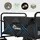 SAMAX Bollerwagen Faltbar Offroad Camping Edition schwarz/grau