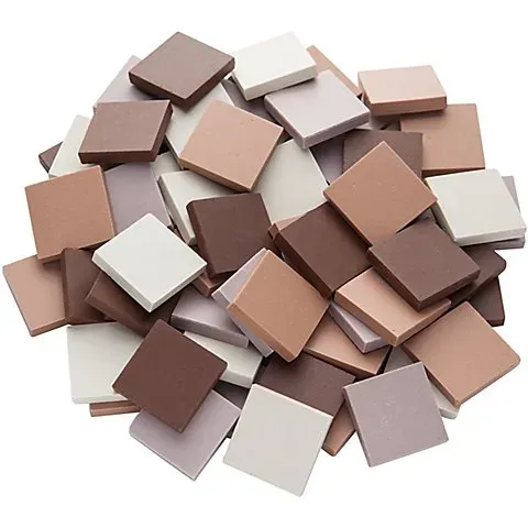 Ceraton-Mosaik braun-mix, 20 x 20 mm, 280 g