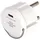 Brennenstuhl Steckdosenadapter USB-C Weiß