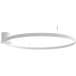 Deckenlampe Design Deckenleuchte LED Wohnzimmerlampe Ring Esszimmerleuchte weiß